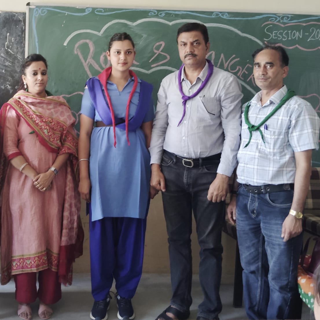 Rovers & Rangers' Scarf Day Celebrations